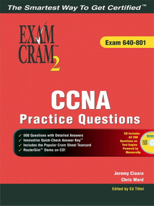 Title details for CCNA Practice Questions Exam Cram 2 by Jeremy Cioara - Available